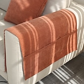 baratos Capa para assento de Sofá &amp; Apoios de Braços-Manta De Sofá Côr Sólida Impressão Reactiva Chenille Jacquard Capas de Sofa