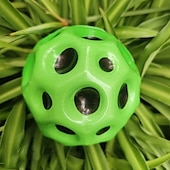 billige Originale leker-3 stk astro hoppeballer, romtema gummi hoppende baller for barn space ball super høy sprett space ball pop sprett ball som brukes av idrettsutøvere som en sports treningsball en flott sanseball
