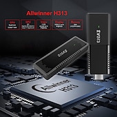 رخيصةأون تي في بوكس-عصا تلفاز ذكية بدقة 1080 بكسل 4K تعمل بنظام أندرويد 10 وذاكرة وصول عشوائي 2 جيجابايت وذاكرة قراءة فقط 8 جيجابايت وواي فاي وجهاز عرض شاشة تلفاز متوافق مع HDMI ودونجل تلفاز ذكي