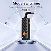 お買い得  ケーブル・ケーブルアクセサリ-3.5 ミリメートル aux Bluetooth 5.2 トランスミッターレシーバーミニステレオワイヤレスオーディオアダプタードングル PC tv Bluetooth ヘッドフォンスピーカー