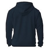 economico Felpe grafiche da uomo-Per uomo Pop art Animali Manica lunga Felpe Con cappuccio Streetwear Originale Sportivo Informale Primavera &amp; Autunno Blu marino Grigio scuro Grigio Abbigliamento progettista S M L XL XXL 3XL