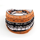 abordables Accessoires de coiffure-Bandes de cheveux pour femmes, motifs imprimés africains, large bord, nouage élastique, bandeaux de sport, de yoga, couvre-chef pour femmes, accessoires pour cheveux