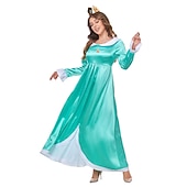  Cosplay-kostym prinsessan Peach Super Bros Cosplay Vuxna Dam Karnival Maskerad Mardi Gras Karnival Halloween Prestanda Klä ut