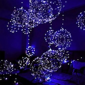 abordables 123496-réception de mariage élégante fête ballon LED fête lumineuse fournitures de mariage décoration de fête de dortoir décoration de bulle transparente anniversaire mariage ballons LED guirlandes