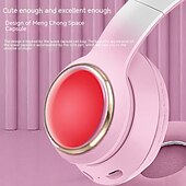 abordables Écouteurs Bluetooth sans fil-Casque Bluetooth pour enfants avec lumières LED son stéréo avec microphone volume limité 25H de temps de lecture écouteurs Bluetooth 5.3 sans fil pour enfants sur oreille pour tablettes téléphone PC