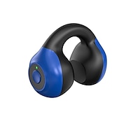 preiswerte Sport-Kopfhörer-1 Stück schmerzlos tragende Ohrclip-Einzelohr-Kopfhörer, kabellose Bluetooth 5.3-Ohrhörer mit Mikrofon