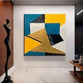 cheap Abstract Paintings-Handmade Hand Painted Extra Large Painting Black And white Painting Abstract Painting Oversized Abstract Painting Minimalist Art Wall Decor No Frame Unstretched