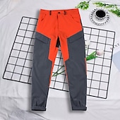 abordables pantalones activos para hombre-Hombre Pantalones cargo Pantalones de trabajo Pantalones de chándal Ropa de calle Bloque de color Al aire libre Ripstop Transpirable Multi bolsillo Reductor del Sudor Prendas de abajo 6 bolsillos
