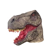 お買い得  ハロウィン 2024-動物緑の魚ヘッドカバーオランウータン馬頭象オンドリヘッドカバー豚頭ヒョウトラキツネマスクラテックスコスプレ用