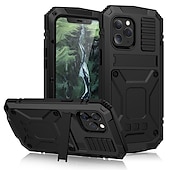 abordables Carcasas iPhone-teléfono Funda Para iPhone 16 Pro Max Plus iPhone 15 Pro Max iPhone 14 13 12 11 Pro Max Plus Mini Impermeable Funda de Cuerpo Entero Armadura Protección de grado militar con película de vidrio de