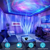 economico Lampada proiettore e proiettore laser-proiettore galattico proiettore stellare luce notturna con timer remoto e altoparlante bluetooth per la camera da letto 29 effetti di luce area più grande forme galattiche proiettore di luce per