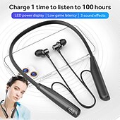 cheap TWS True Wireless Headphones-GM-Y10 Neckband Headphone In Ear Bluetooth 5.3 Ergonomic Design Stereo Deep Bass for Apple Samsung Huawei Xiaomi MI  Camping / Hiking Running Everyday Use Mobile Phone Travel Entertainment Car