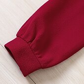 levne Sady-2 kusy Děti Dívčí Barevné bloky Kostýmy Soubor Dlouhý rukáv Rozkošný Výkon Bavlna 7-13 let Jaro Černá