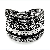 cheap Hair Styling Accessories-Ethnic Style Floral Headband Bohemian Headband Sports Headband Sweat Absorbing Headband Women&#039;s Anti Sweat Wide Headscarf