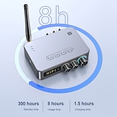 levne Bluetooth sady do auta / handsfree-m9 pro bluetooth 5.1 audio přijímač vysílač 3,5mm aux bezdrátový hudební adaptér u disková/tf karta FM rádio přehrávač dac převodník