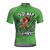 voordelige Heren shirts-Voor heren Wielrenshirt Korte mouw Fietsen Shirt Kleding Bovenlichaam met 3 achterzakken Bergracen Wegwielrennen Ademend Sneldrogend Vochtregelerend Reflecterende strips Zwart Geel Rood Grafisch