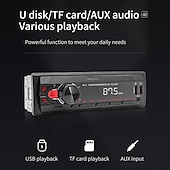 お買い得  カー・マルチメディア・プレーヤー-カーラジオ 1 din Bluetooth 自動車サウンド mp3 プレーヤー fm マルチレーザーオートステレオ自動車ラジオマルチメディアステレオ
