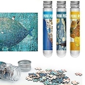 levne Skládačky-mini puzzle ze zkumavky pro dospělé 150 kusů papíru pohodlné dětské puzzle hračky design krajiny kreativita dárek k narozeninám