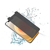 Недорогие Защитные плёнки для экрана iPhone-3 ед. Защитная пленка Назначение Apple айфон 16 iPhone 15 Pro Max 14 Plus 13 12 11 Pro Max Закаленное стекло Anti-Spy Уровень защиты 9H Анти-пузыри Против отпечатков пальцев Совместимость с 3D Touch