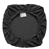 ieftine Husă scaun de birou-hidrofugă computer burgundy husă pentru scaun de birou elastică, rotativă, pentru scaun pentru jocuri, elastic, boabe de porumb, culoare uni, negru, moale, durabil, lavabil