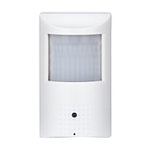 abordables Caméras IP d&#039;intérieur-Caméra IP audio infrarouge de style PIR cachée avec trou d&#039;épingle wifi avec interphone vocal bidirectionnel audio hikvision nvr 4k 8mp imx415 5mp 2mp