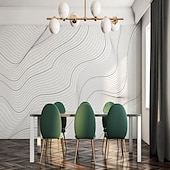 voordelige Behang-cool wallpapers 3d abstracte muurschildering behang muurschildering muurstickers bladeren abstracte schets foto geschikt voor hotel woonkamer slaapkamer art deco