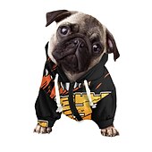 baratos Roupas e Acessórios para Cães-Cachorros Gatos Moletom Moda Casual Inverno Prova-de-Água Respirável Macio Lavável Confortável Casual / Diário Roupas para cães for Bichon Frise Pomerânia Animais de Pequeno Porte Borboleta Small
