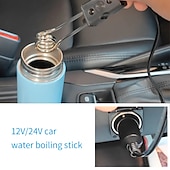 economico apparecchiature per il riscaldamento dell&#039;auto-Riscaldatore ad immersione portatile per auto 12v 24v Scaldabagno elettrico per tè e caffè portatile di alta qualità, sicuro e durevole