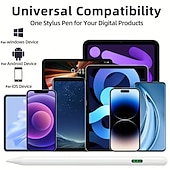 voordelige Styluspennen-universele actieve pen voor ipad iphone digitale display capacitieve stylus pen voor android ios windows touchscreen megnetic stylus voor apple potlood/sumsung tablet