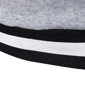 economico maglione pullover da uomo-Per uomo Felpa Pullover Maglione Maglione A coste Maglia Standard Taglio attillato Lavorato a maglia Banda A V Contemporaneo moderno Ufficio Da tutti i giorni Abbigliamento Autunno inverno Nero Bianco