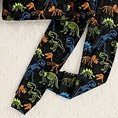 cheap Boy&#039;s 3D Animals-Boys 3D Dinosaur Pajama Sets Long Sleeve 3D Print Fall Winter Active Cool Daily Kids 3-12 Years Crew Neck Home Causal Indoor Regular Fit