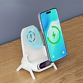 economico Caricabatterie wireless-caricatore wireless 15 w per telefono cellulare staffa di ricarica wireless supporto di ricarica wireless portatile per ios &amp; androide