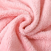billige Loungewear for damer-Dame Varm Gave Pyjamas Sett Hjem Fest Gate Valentinsdag Polyester Plysj Enkel Myk Sport Stropp Topp Shorts Høst Langermet Ermeløs