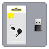 cheap Computer Peripherals-Baseus USB Bluetooth Adapter Dongle Adaptador Bluetooth 5.1 for PC Laptop Wireless Speaker Audio Receiver USB Transmitter