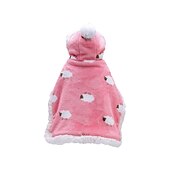 baratos Roupas e Acessórios para Cães-Cachorros Gatos Capa Moda Casual Inverno Prova-de-Água Quente Respirável Macio Lavável Casual / Diário Roupas para cães for Bichon Frise Pomerânia Animais de Pequeno Porte Borboleta Small