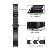 cheap Samsung Watch Bands-Watch Band for Samsung Galaxy Watch 6 5 4 40/44mm Watch 6 Classic 43/47mm Watch 5 Pro 45mm Watch 4 Classic 42/46mm 3 41mm Stainless Steel Replacement  Strap with Case Sport Band Wristband