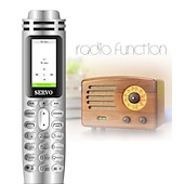 cheap Indoor IP Network Cameras-1PCS Mini Rechargeable Cell Phone 0.95 Inch Bluetooth Dialer Small Screen Cell Phone Support GSM Dual SIM with Camera Flashlight Radio Music Player
