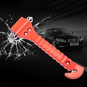 olcso Berendezések és szerszámok autókhoz-autó biztonsági kalapács automatikus vészüveg ablaktörő biztonsági öv vágó életmentő menekülő autó vészhelyzeti eszköz
