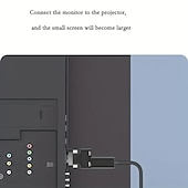 Недорогие Кабели-Конвертер адаптера HDMI-VGA с аудиовходом 3,5 мм, конвертер HDMI-папа-мама 1080p для ноутбука, ПК, монитора, проектора, HDTV, Chromebook, Xbox