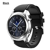 abordables Bracelets de montre Samsung-Bracelet en silicone souple de sport pour Samsung Galaxy Watch 3 4 5 6 40 mm 44 mm 6 classique 43 mm 47 mm 4 classique 42 mm 46 mm 5 LTE 5 PRO 20 mm 22 mm bracelet pour Huawei Watch GT 2 /2e/2 pro