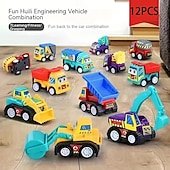 economico veicoli radiocomandati-20 pezzi di giocattoli per auto per bambini, inerzia di rimbalzo, set di giocattoli per auto di ingegneria, biglietto d&#039;ingresso per piccola auto giocattolo di rimbalzo per bambini