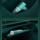 Недорогие Автомобильные пылесосы-Автомобильный пылесос беспроводной портативный большой всасывающий бытовой ручной пылесборник маленький мини-пылесос