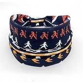 abordables Accessoires de coiffure-Bandes de cheveux pour femmes, motifs imprimés africains, large bord, nouage élastique, bandeaux de sport, de yoga, couvre-chef pour femmes, accessoires pour cheveux