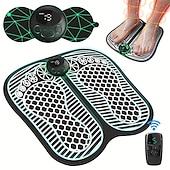cheap Body Massager-Foot Massager Mat TENS Back Muscle Stimulator With Remote Control Electric Pulse Feet Acupressure Pad Massager Machine
