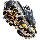 cheap Home Supplies-Crampons Ice Cleats For Boots Shoes, Anti Slip Stainless Steel Spikes For Outdoor Hiking Fishing Walking Climbing Mountaineering