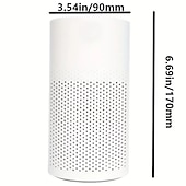 economico Purificatore d&#039;aria per auto-purificatore d&#039;aria silenzioso True Hepa per casa, ufficio e auto: purificatore d&#039;aria portatile ed efficace per la stanza degli animali domestici e per la scrivania