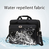cheap Men&#039;s Bags-Men&#039;s Business Laptop Bag with Shoulder Strap, Water-Resistant Work Briefcase with Multiple Zipper Pockets for Office and Travel