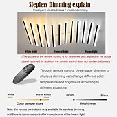 cheap Ceiling Lights-Rectangular Geometric LED Ceiling Lamp 12/15 Head Dimmable Chandelier for Bedroom Livingroom,Dimmable Flush Mount Ceiling Light,Modern Linear LED Ceiling Lights Fixture-Wave 110-240V