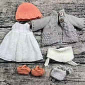 cheap Doll Clothing &amp; Accessories Sets-Waldorf Doll Change Clothes Material Bag Personality Set Waldorf Handmade Muppet Doll