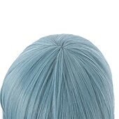 cheap Anime Wigs-Anime Blue Halloween Cosplay Party Wigs